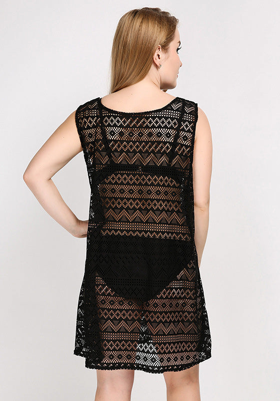 Diva Embroidery Floral Cover Up Diva Embroidery Floral Cover Up