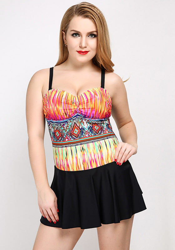 Levis Print Backless Swimwear Levis Print Backless Swimwear