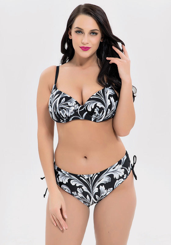 Levis Mid Waist Print Bikini Levis Mid Waist Print Bikini