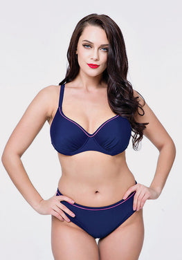 Tiara Setha Plus Size Retro Push Up Swimwear