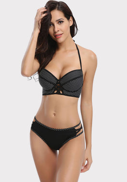 Levio Mid Waist Push Up Bikini